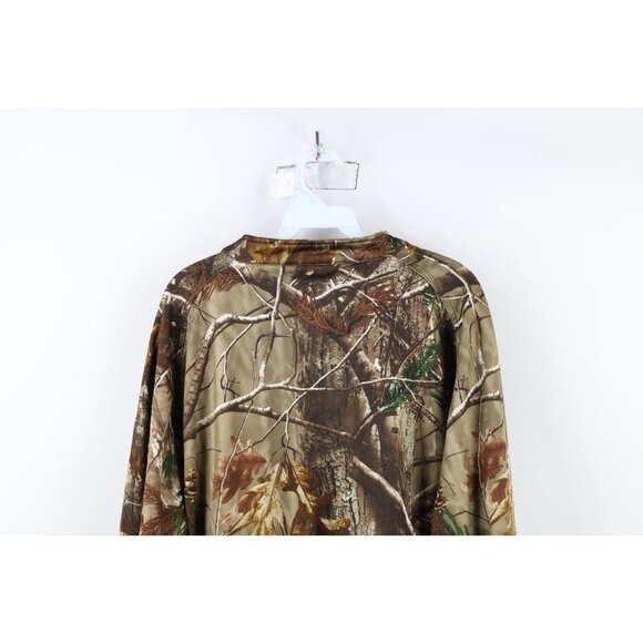 Vintage Scentlok Mens Size 2XL XXL Realtree Camouflage Hunting Full Zip Jacket - Picture 13 of 14